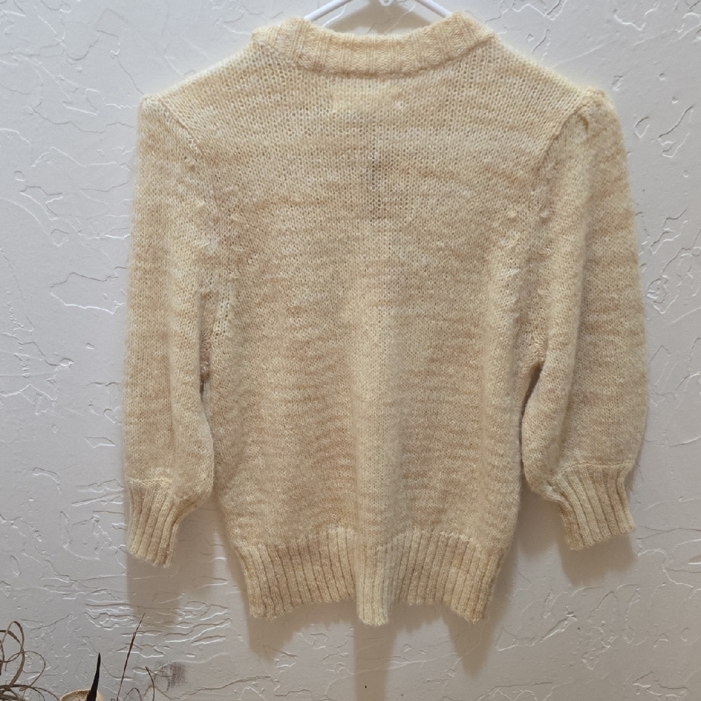 POPSUGAR Beige Knit Sweater - Picture 3 of 7